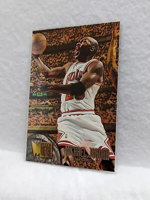 Michael Jordan 1995-96 Fleer Metal Universe # 13 Chicago Bulls NM • $19.99