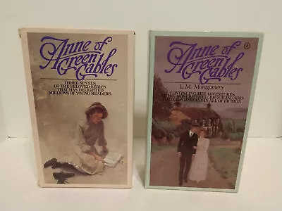 Vintage Anne Of Green Gables Boxed Paperback 2 Sets Lot ~ Books 1-3 And 4-6 1988 • $19.95