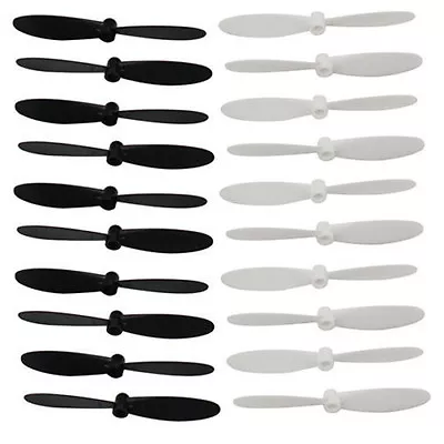 20x Rotor Blades Propellers Props Set For Hubsan X4 H107 RC Quadcopter Drone New • £3.31