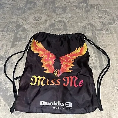 New BKE Buckle Drawstring Bag Backpack Daytrip Do You Miss Me • $6