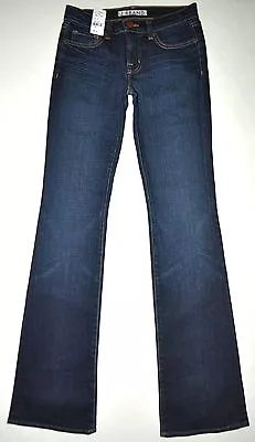 NEW J Brand Barney's NY Women's Dark Blue 818 Boot Crysta Jeans 25 X 32 3/4 $185 • $80.99