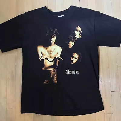 Doors Jim Morrison 1990s VINTAGE L 2-SIDED T-SHIRT Doors Of Perception Psych • $169.83