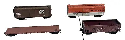 N Scale Kadee Micro Trains Lot Of 4 Rolling Stock Including M-K-T Boxcar • $49.95