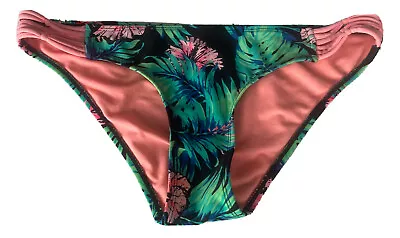 Coral Tropics By Apollo Swimwear Junior’s Size XS Bikini Bottoms Multicolor • $12.99