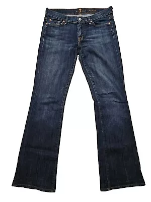 7 For All Mankind Jeans Womens 28 Blue Bootcut • $24.88