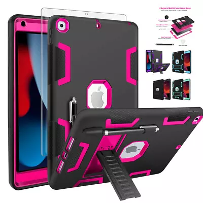 For IPad 9th/8th/7th Gen 10.2 Inch Case Heavy Duty Shockproof Rugged Stand Cover • $19.99