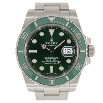 Rolex Submariner Hulk Watch Stainless Steel 116610LV • £14202.50