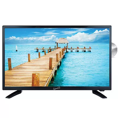 SuperSonic SC-2412 24  LED Widescreen HDTV With Built-in DVD Player • $179.99