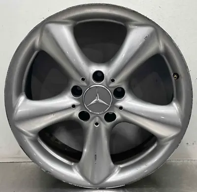 06 Mercedes C230 Sedan OEM Factory Alloy Wheel Rim 5 Spoke 17 X7.5  *Edge* 04 05 • $201.49