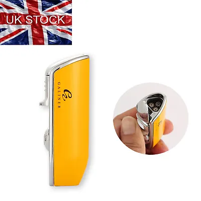 £12.99 • Buy Galiner Windproof Mini Cigar Lighter 3 Jet Flame Torch With Cigar Punch Metal