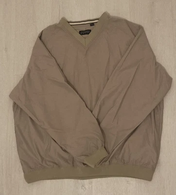 £3 • Buy Vintage Reebok Sweatshirt Beige X-Large