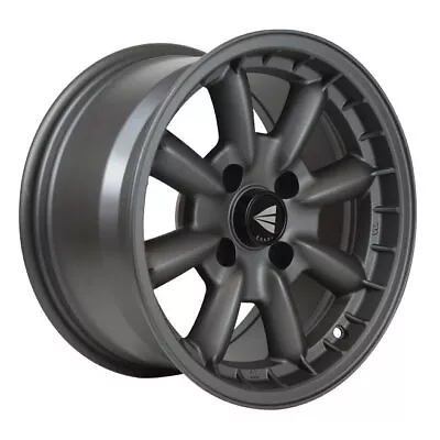 Enkei Compe 16x7 0mm Offset 4x114.3 Bolt Pattern Matte Gunmetal Wheel Rim • $213.75