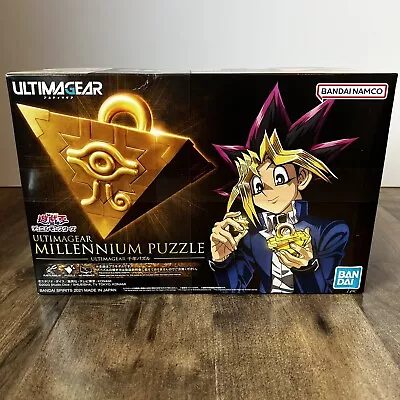 New Yu-Gi-Oh Gold Ultimagear Millennium Puzzle 3D Model Kit Bandai • $58.70