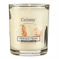 Wax Lyrical Colony Powder Fresh Votive Candle In Holder • £8.48
