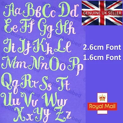 Upper & Lower Case Alphabet Metal Cutting Dies Set Letters Card Making Craft H2 • £8.50