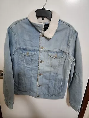 Sunrise Kingdom Mens Blue Denim Jacket Size Small • $30