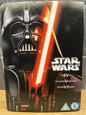 £4.45 • Buy Star Wars - The Original Trilogy (3 Disc DVD Box Set) NEW SLIPCASE | Free UK P&P