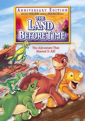 Land Before Time [DVD] [1988] [Region 1] DVD Incredible Value And Free Shipping! • £2