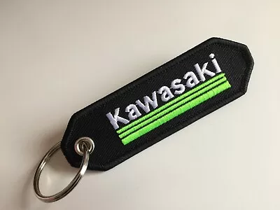 New Embroidered  Kawasaki Zx6r Zx10r Motorcycle  Keyring Uk Seller Free P+p../ • £5