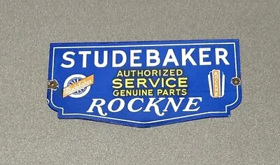 Vintage 12” Studebaker  Dealership Porcelain Sign Car Gas Oil Truck • $99.99