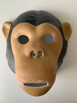 Vintage Style K&M Chimpanzee Mask Soft Halloween Monkey Pre-Owned READ • $12.50