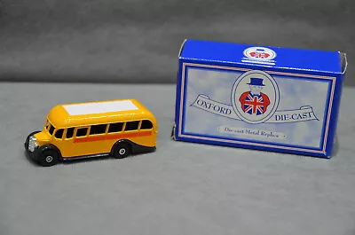 Oxford Diecast CUBS MALTA1 Bedford OB Coach Malta Bus Yellow Brand New 8cm Long • £9.99