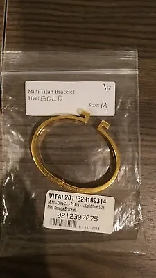 VITA FEDE Omega Cuff Gold Bracelet Size M • $35