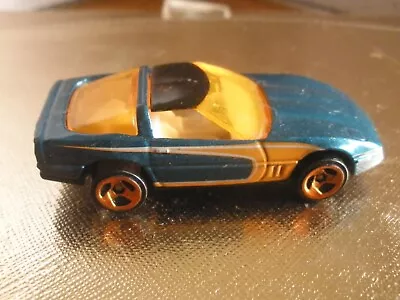 Hot Wheels - 1980 Corvette  Green/Blue - 1980 Thailand • $12