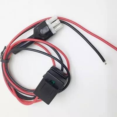 Durable 6pin Radio Power Cable For Icom Alinco DX 70T Black+Red 30Amp Fuse • $32.22