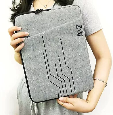 £8 • Buy Laptop Sleeve 13.3 Inch For MacBook Pro, MacBook Air, Grey, Splash Proof