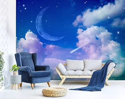 3D Meteor G9188 Wallpaper Wall Murals Removable Self-adhesive Erin • $11.74