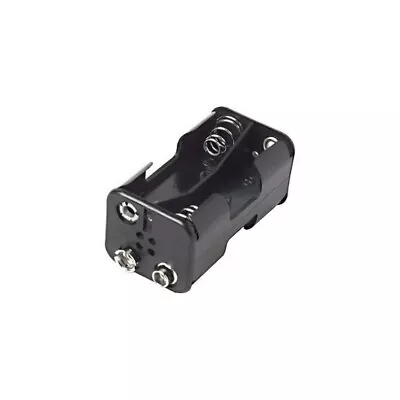 Um3X4 AA Battery Holder With 9V DC Connector Black • $13.90