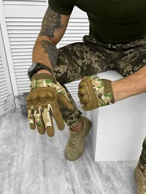 Military Multicam Gloves With Wires Mechanix M-Pact 3 Tactical Multicam L-XL • $65