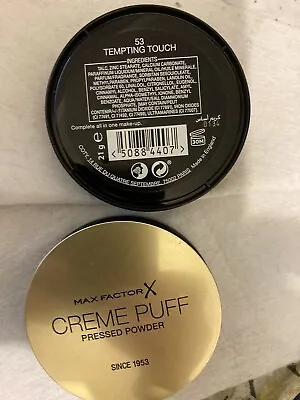 Max Factor Crème Puff 53 Powder Tempting Touch  • £6.99