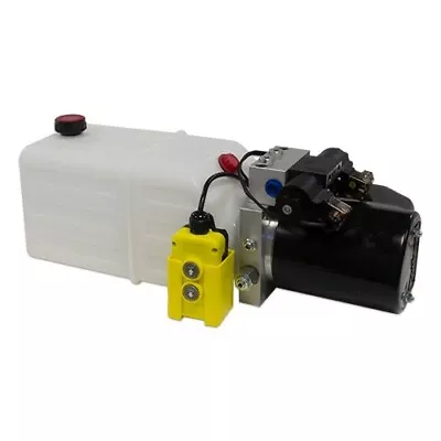 Flowfit 12V DC Double Acting Hydraulic Power Pack 11L Tank ZZ010638 • £406.16