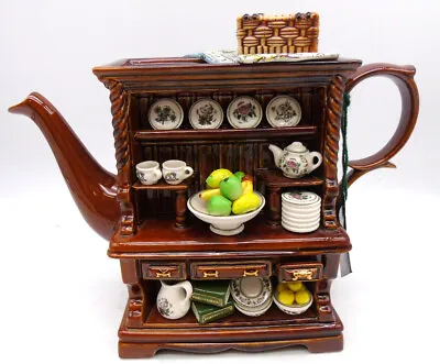 £13.50 • Buy Limited Edition Portmeirion Welsh Dresser Decorative Teapot Display Collectors 