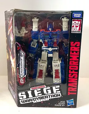 NEW Hasbro Transformers Generations Siege War For Cybertron Leader Ultra Magnus • $25