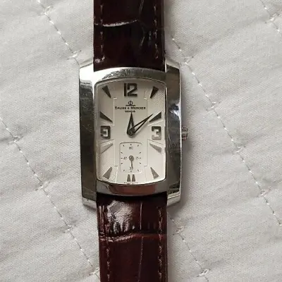 Baume And Mercier 65310 Hampton Stainless Steel Watch • $275