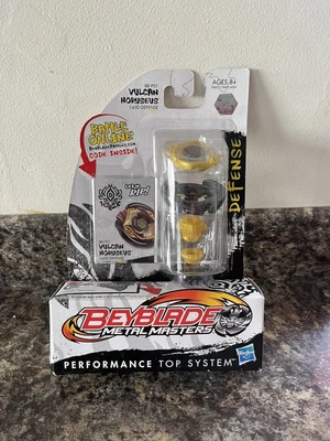 £40 • Buy Rare Sealed Vulcan Horuseus 145D Defense BB-P01 Hasbro Beyblade Metal Masters