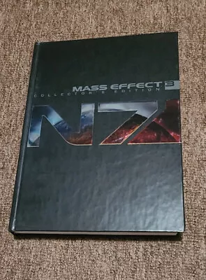 Mass Effect 3 Collectors Edition Hardcover N7 Prima Game Strategy Guide No Map • $10