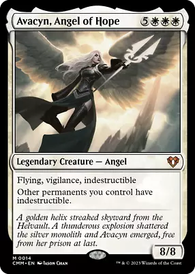 MTG - CMM - Avacyn Angel Of Hope Near Mint #14 • £41.29