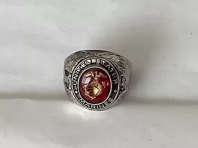 Vintage  United States Marines Ring Men’s Size 10 18kt Hge  Karate Clad • $25