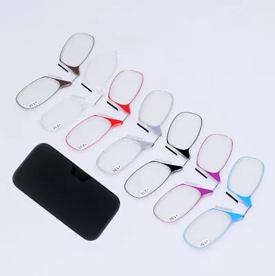 HOT SALE Ultra Thin Reading Glasses Nose Clip Optics Presbyopic +1.0 - +3.0 • $19.69