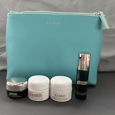 La Mer 5pc Set - Cream Regenerating Serum Eye Concentrate Firming Mask Bag • $55