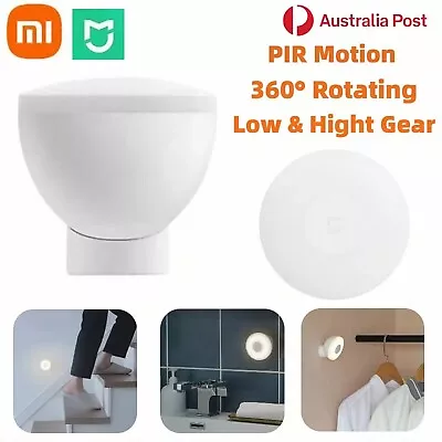 Xiaomi Mijia Night Light Infrared 2800K Warm Magnetic Dual Sensor Wall Desk AU • $33.86