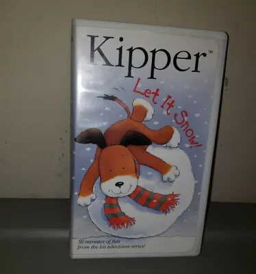 Kipper Let It Snow! 2002 VHS Clamshell Rare Black Tape REELS   • $9.95