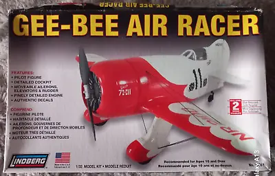 GEE-BEE AIR RACER - Vintage 2007 LINDBERG Plastic Model Kit No. 70561 In SEALED • £30