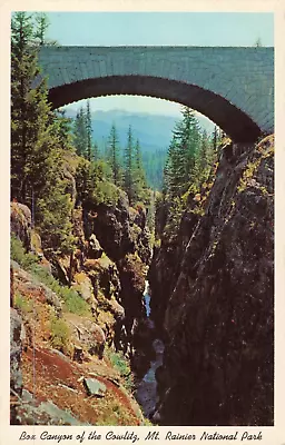 Postcard Mt. Rainer National Park Box Canyon Of The Cowlitz Washington • $3.32