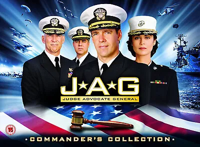 JAG: The Complete Seasons 1-10 [15] DVD Box Set - David James Elliott • £69.99