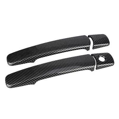 2pcs Carbon Fiber Texture Front Door Handle Cover For Infiniti G35 Coupe 03-07 • $22.59